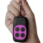 Télécommande colorée à quatre touches pour porte de garage, télécommande sans fil 433MHZ, duplicateur de clé de copie
