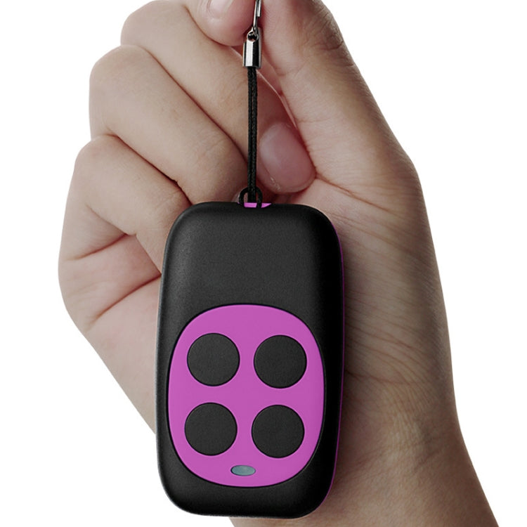 Télécommande colorée à quatre touches pour porte de garage, télécommande sans fil 433MHZ, duplicateur de clé de copie