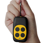 Télécommande colorée à quatre touches pour porte de garage, télécommande sans fil 433MHZ, duplicateur de clé de copie