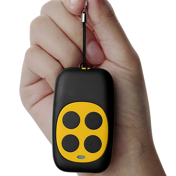 Télécommande colorée à quatre touches pour porte de garage, télécommande sans fil 433MHZ, duplicateur de clé de copie