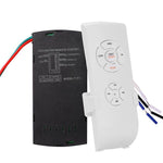 Kit de télécommande universelle pour ventilateur de plafond avec lampe, 85-265V, minuterie, interrupteur sans fil, réglage de la vitesse du vent, émetteur-récepteur