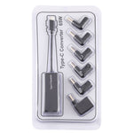 Adaptateur secteur pour ordinateur portable 65W USB-C / Type-C convertisseur vers adaptateur secteur 6 en 1