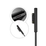 Câble de charge rapide USB-C / Type-C Femelle vers 6 broches Mâle pour ordinateur portable PD Microsoft Surface Pro 7 / 6 / 5 / 4 / 3, longueur du câble : 0,2 m