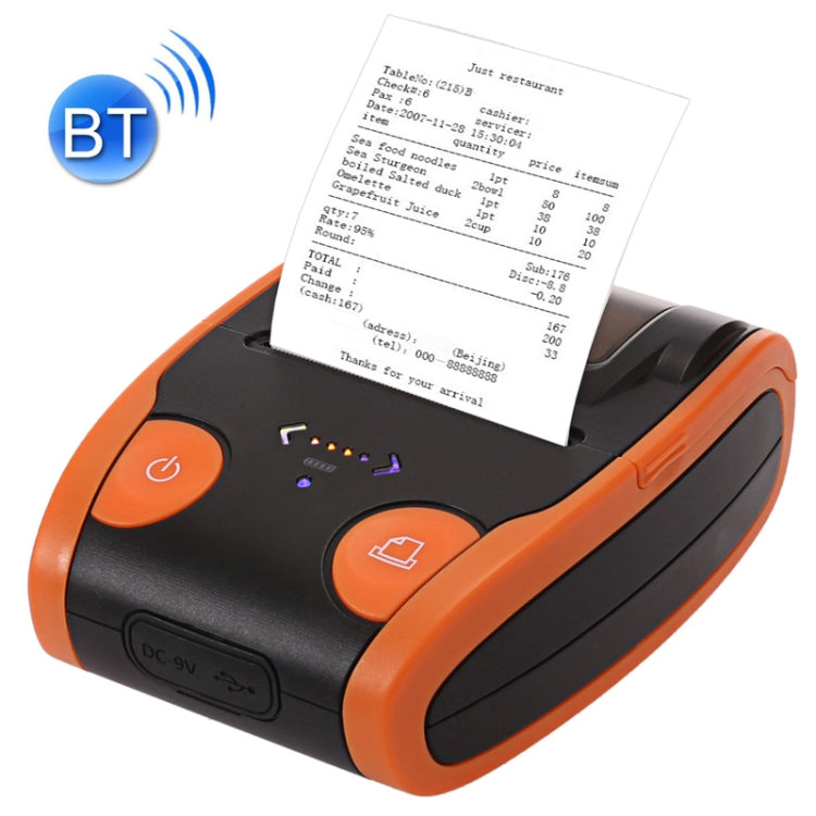 Imprimante thermique portable Bluetooth POS 58mm QS-5806, QS-5806-E, QS-5806-H
