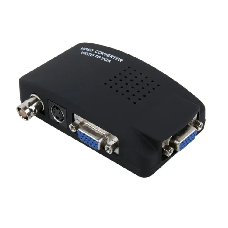 Convertisseur vidéo HOWEI HW-2404 BNC / S-Video vers VGA