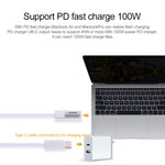 Câble de charge MagSafe 2 (en forme de T) à USB-C / Type-C PD 45W / 60W / 65W / 85W 5 broches, MagSafe 2
