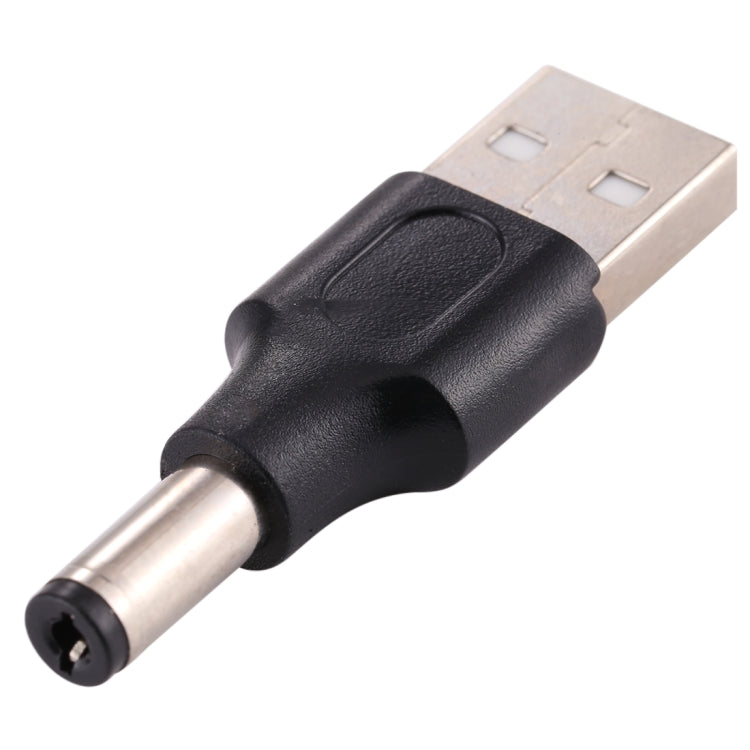 10 pièces connecteur d'alimentation DC mâle 5,5 x 2,1 mm vers USB 2.0 mâle, 5,5 x 2,1 mm