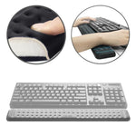 Repose-poignet pour clavier mécanique et tapis de souris en mousse à mémoire de forme, Taille : L, Taille : L
