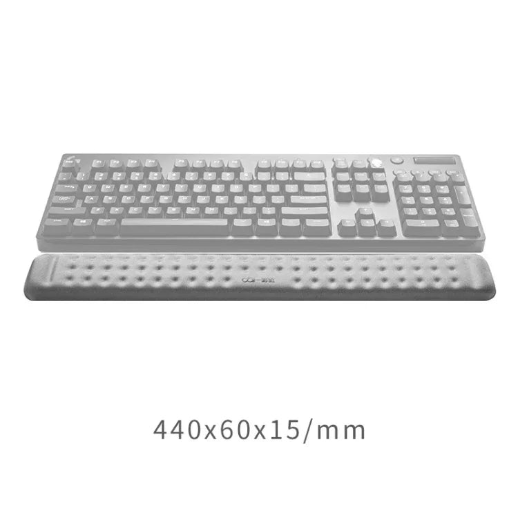 Repose-poignet pour clavier mécanique et tapis de souris en mousse à mémoire de forme, Taille : L, Taille : L