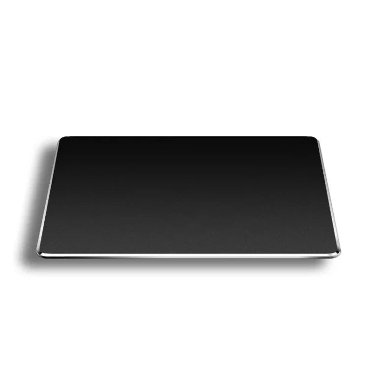 Tapis de souris antidérapant double face en alliage d'aluminium, taille : S, taille : S