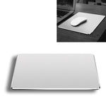 Tapis de souris de bureau double face antidérapant en alliage d'aluminium, taille : M, taille : M