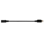 Câble d'alimentation DC 4 broches DIN vers 5,5 x 2,5 mm, 4 broches