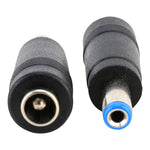 20 pièces embout d'alimentation DC femelle 5,5 x 2,1 mm vers mâle 5,5 x 2,5 mm