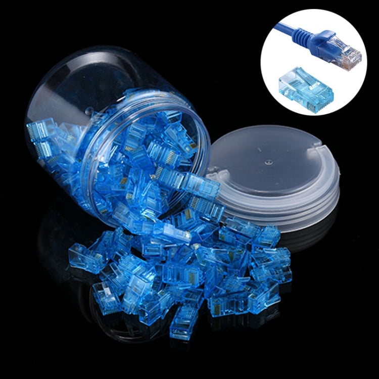 100 pièces connecteur modulaire RJ45 Anpwoo Amp01, 100 pièces (Jaune), 100 pièces (Bleu), 100 pièces (Orange)