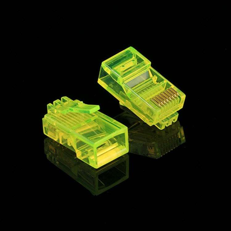 100 pièces connecteur modulaire RJ45 Anpwoo Amp01, 100 pièces (Jaune), 100 pièces (Bleu), 100 pièces (Orange)