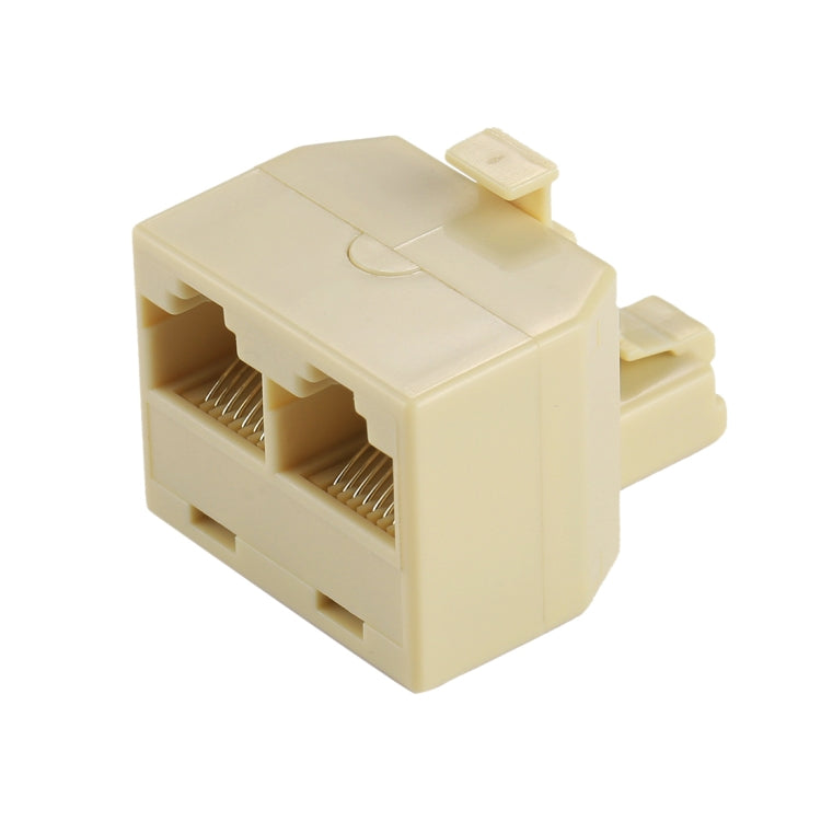 Adaptateur réseau connecteur LAN Ethernet à double port RJ45, 2 RJ45 femelle vers RJ45 mâle