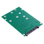 Adaptateur convertisseur M.2 NGFF & mSATA SSD vers SATA III 7+15 broches, SSD vers SATA III