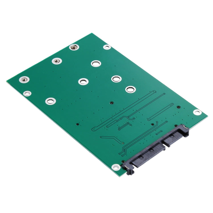 Adaptateur convertisseur M.2 NGFF & mSATA SSD vers SATA III 7+15 broches, SSD vers SATA III