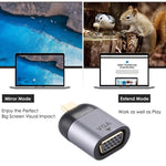 Adaptateur Type-C mâle vers VGA DB15P femelle