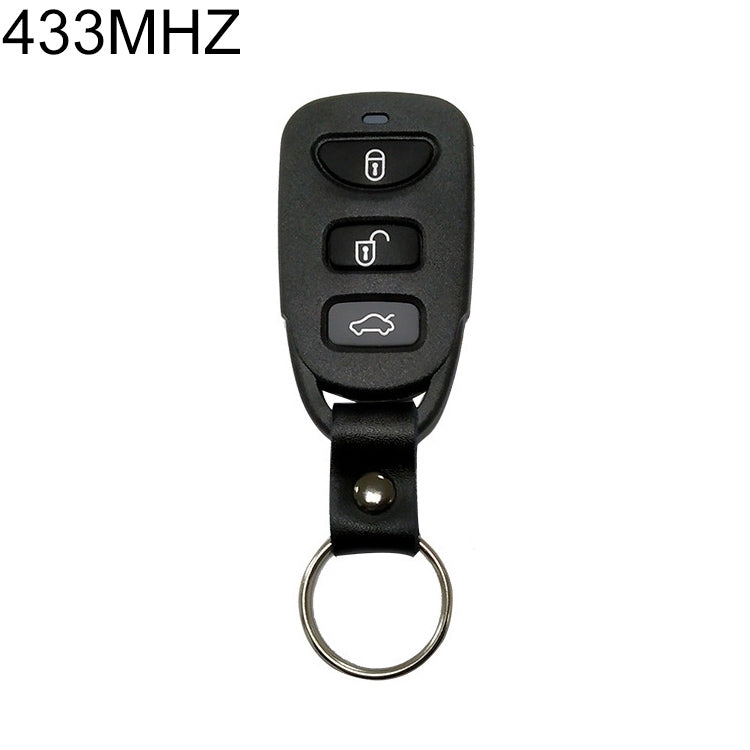 Télécommande sans fil 433MHz 3+1 boutons à 4 touches type copie pour voiture, émetteur télécommande pour Hyundai / KIA, 433MHz
