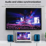 Adaptateur Onten 5165HV HDMI vers HDMI + VGA, 5165HV