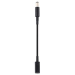 Câble tressé en nylon adaptateur PD 100W 18,5-20V 7,4 x 0,6 mm vers USB-C / Type-C pour HP, 7,4 x 0,6 mm