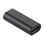 Adaptateur en alliage d'aluminium femelle Type-C / USB-C vers femelle Type-C / USB-C, femelle Type-C vers femelle Type-C