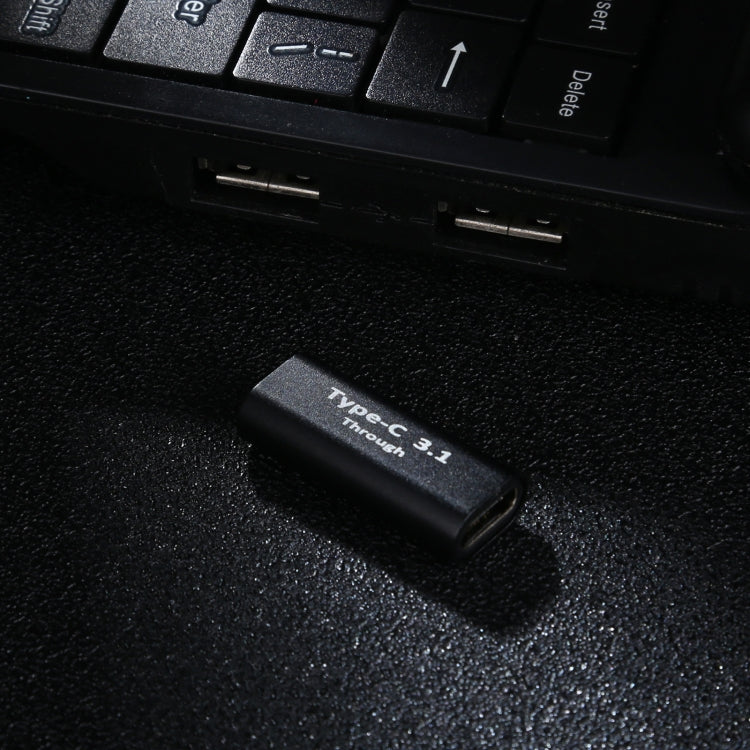 Adaptateur en alliage d'aluminium femelle Type-C / USB-C vers femelle Type-C / USB-C, femelle Type-C vers femelle Type-C