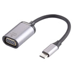 Câble adaptateur de connexion 1080P VGA femelle vers Type-C / USB-C mâle, VGA femelle vers Type-C mâle