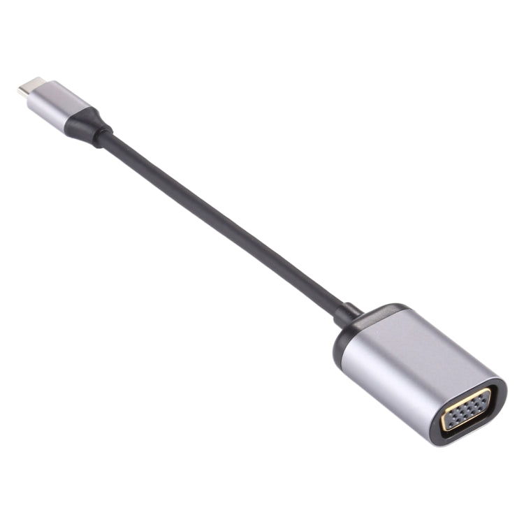 Câble adaptateur de connexion 1080P VGA femelle vers Type-C / USB-C mâle, VGA femelle vers Type-C mâle