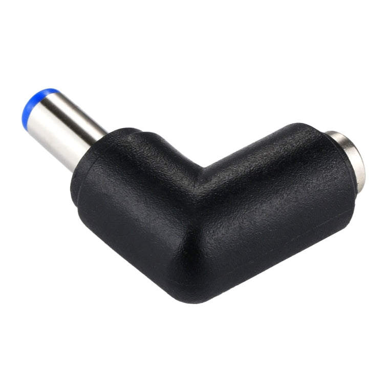 Adaptateur d'alimentation connecteur DC 4506 mâle vers DC 7406 femelle pour ordinateur portable HP, coude à angle droit 90 degrés, DC 5521 mâle vers femelle