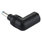 Adaptateur d'alimentation connecteur DC 4506 mâle vers DC 7406 femelle pour ordinateur portable HP, coude à angle droit 90 degrés, DC4506 vers DC7406