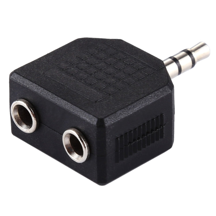 Adaptateur séparateur 3,5 mm mâle vers double femelle 3,5 mm