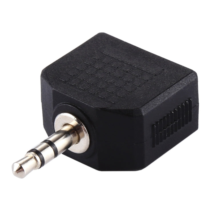 Adaptateur séparateur 3,5 mm mâle vers double femelle 3,5 mm
