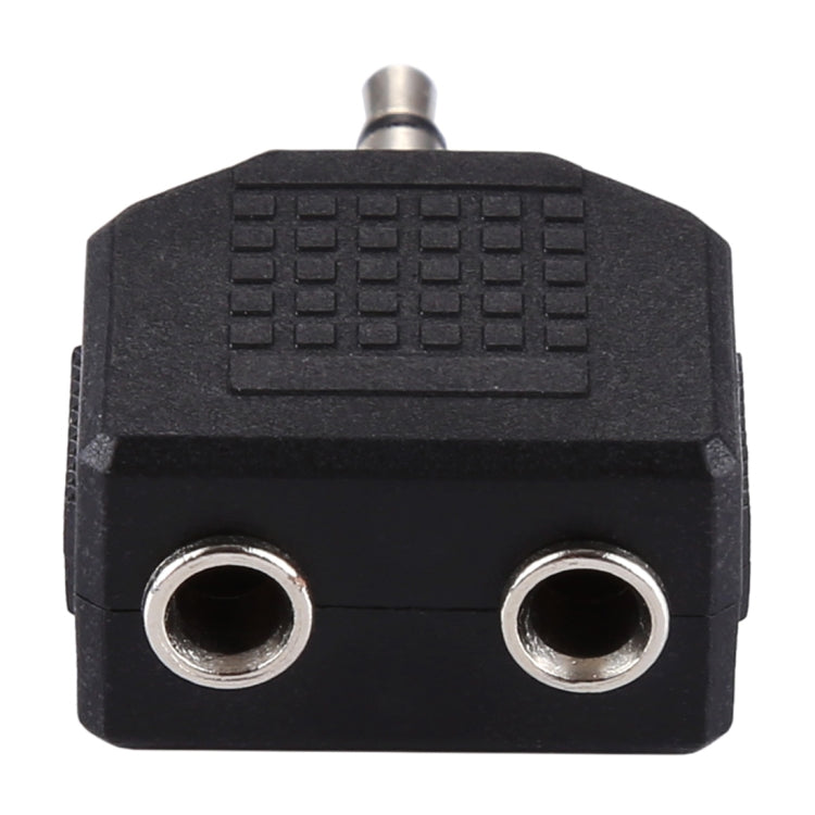 Adaptateur séparateur 3,5 mm mâle vers double femelle 3,5 mm