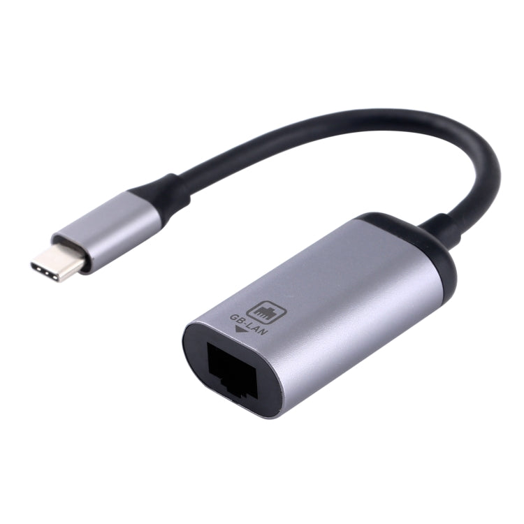 Adaptateur convertisseur Type-C / USB-C mâle vers RJ45 femelle Gigabit, RJ45 femelle Gigabit