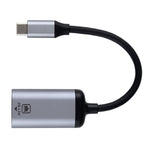 Adaptateur convertisseur Type-C / USB-C mâle vers RJ45 femelle Gigabit, RJ45 femelle Gigabit