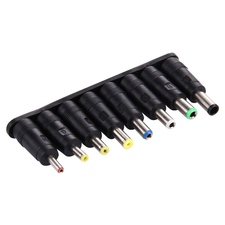 Set d'adaptateurs secteur 8 en 1 5,5x2,1mm femelle vers multiples interfaces mâles pour ordinateurs portables HP / Sony / Acer / ASUS / DELL
