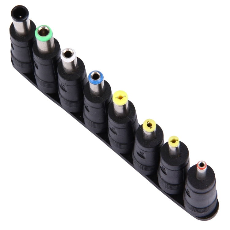 Set d'adaptateurs secteur 8 en 1 5,5x2,1mm femelle vers multiples interfaces mâles pour ordinateurs portables HP / Sony / Acer / ASUS / DELL