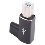 Adaptateur USB-C / Type C femelle vers USB 2.0 B MIDI mâle pour instrument électronique / imprimante / scanner / piano