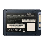 Vaseky V800 240 Go, disque SSD SATA3 6 Go/s ultra-fin (7 mm) pour ordinateur de bureau et portable, 240 Go
