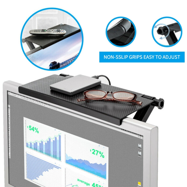 Support de rangement pour moniteur d'ordinateur, télécommande, décodeur, Support de décodeur