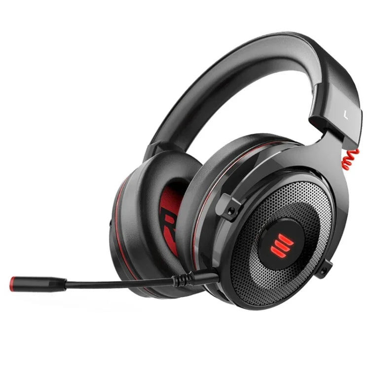 EKSA E900 Pro Casque Gaming USB Lumineux avec Microphone, Contrôle Fil, Son 7.1, E900 Pro