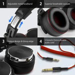 OneOdio Pro-50 Casque HIFI Filaire Équilibré Tri-bande, Pro-50