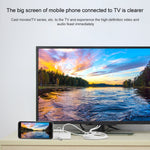 Câble adaptateur Onten OTN-7537A 3 en 1 pour lecteur d'écran mobile HD 1080P, OTN-7537A