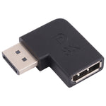 Adaptateur coudé DisplayPort mâle 8K vers DisplayPort femelle, DP mâle vers DP femelle coudé