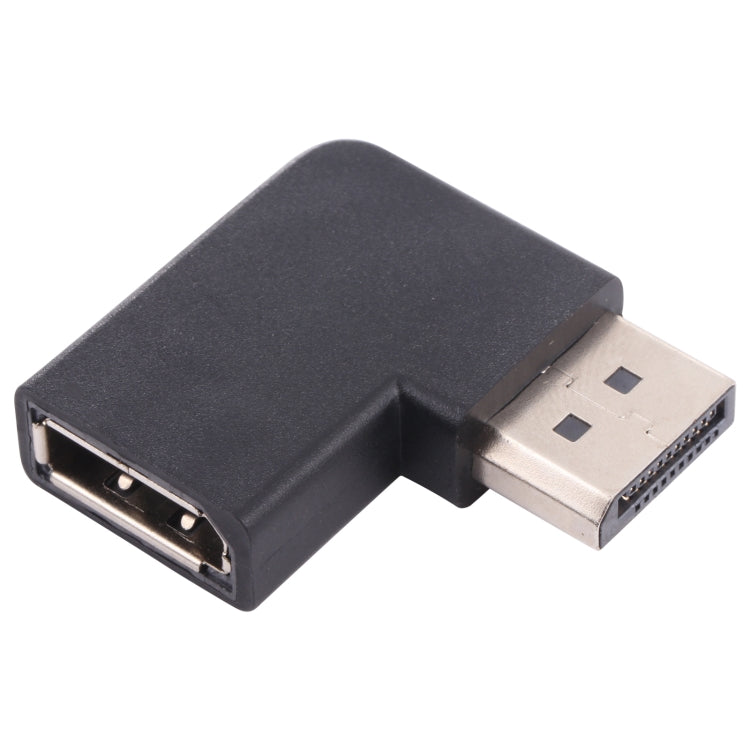 Adaptateur coudé DisplayPort mâle 8K vers DisplayPort femelle, DP mâle vers DP femelle coudé
