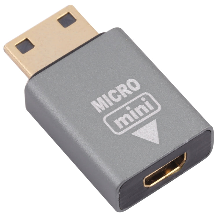 Adaptateur Micro HDMI femelle vers Mini HDMI mâle, Micro HDMI vers Mini HDMI