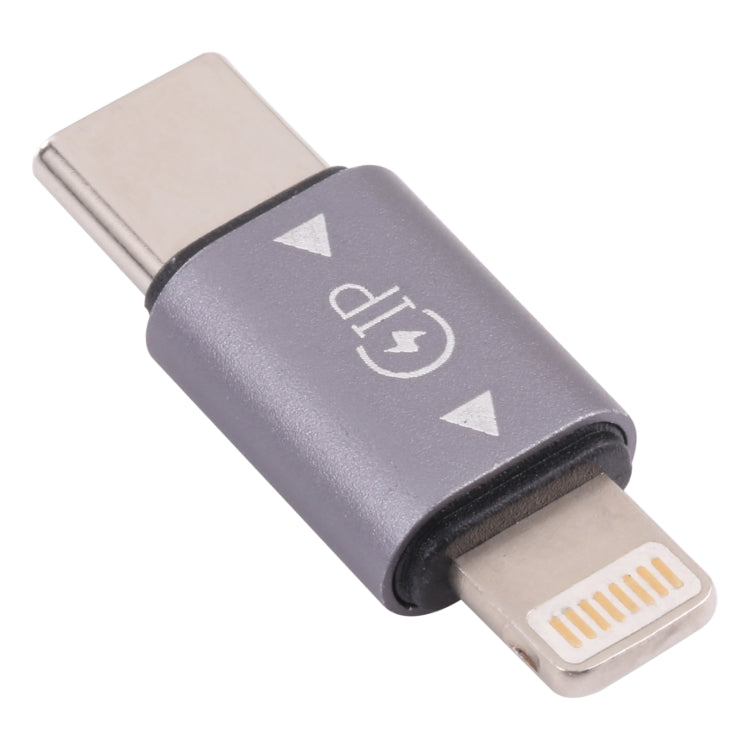 Adaptateur USB-C / Mâle Type-C vers Mâle 8 broches pour chargement + transmission de données + OTG, Mâle Type-C vers Mâle 8 broches