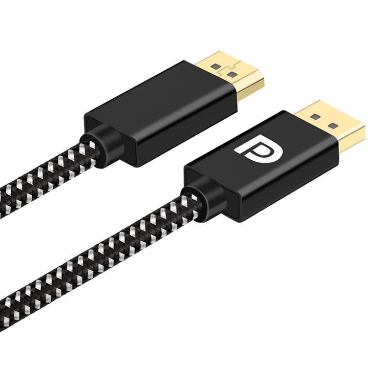Câble DisplayPort mâle à mâle OD6,5 mm, longueur : 2 m, DP mâle à mâle